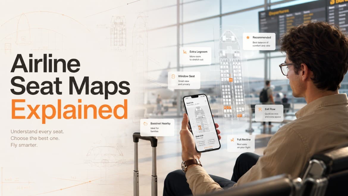 airline seat maps