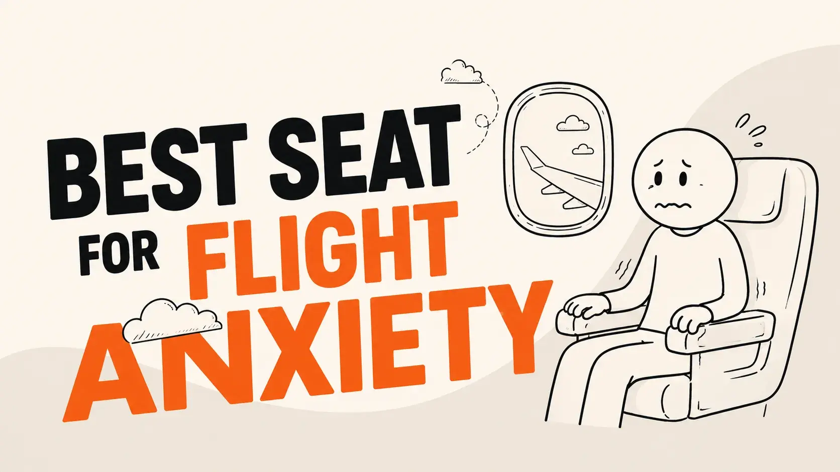 best seat for flight anxiety