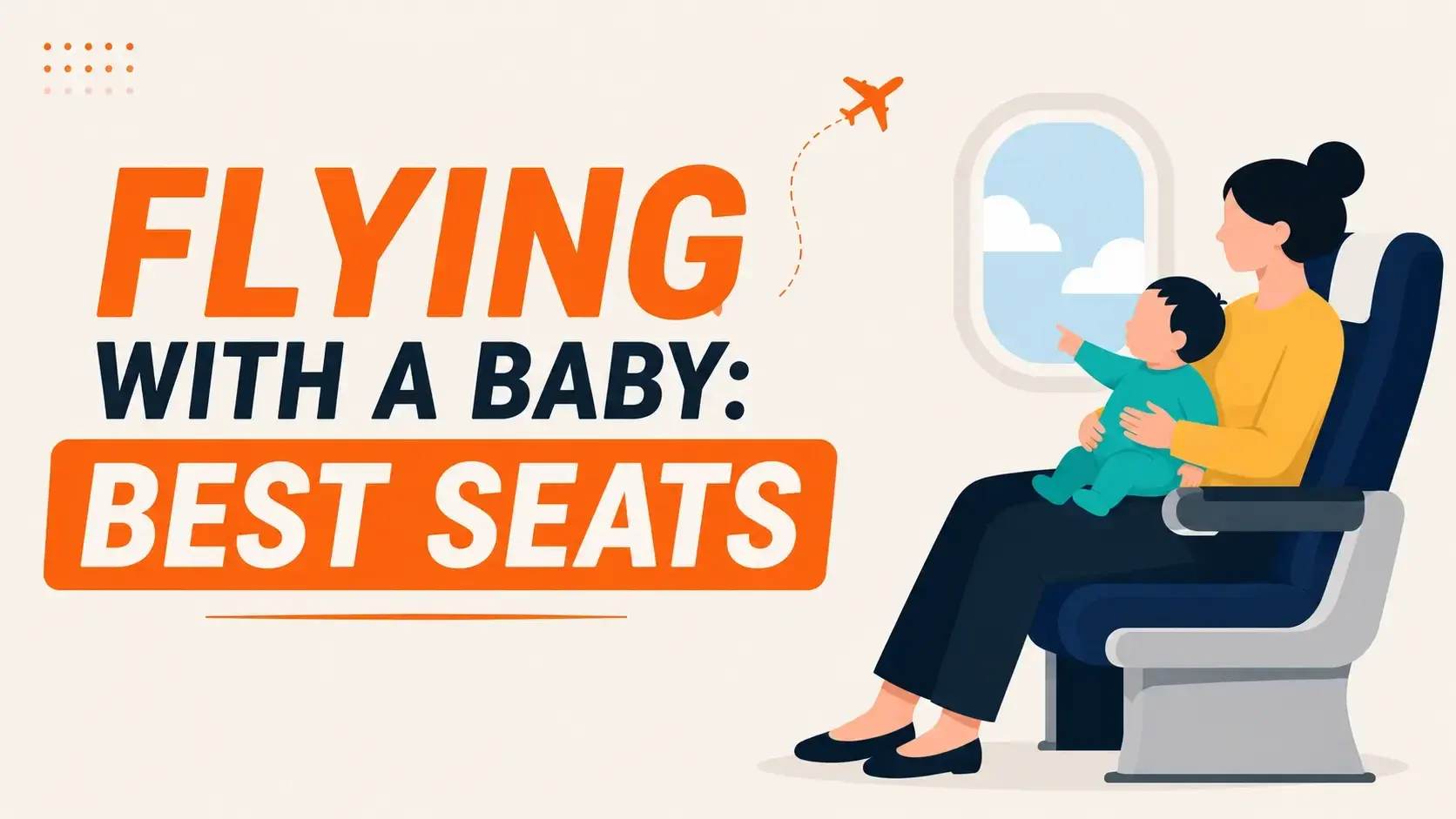 best seat for flying with a baby
