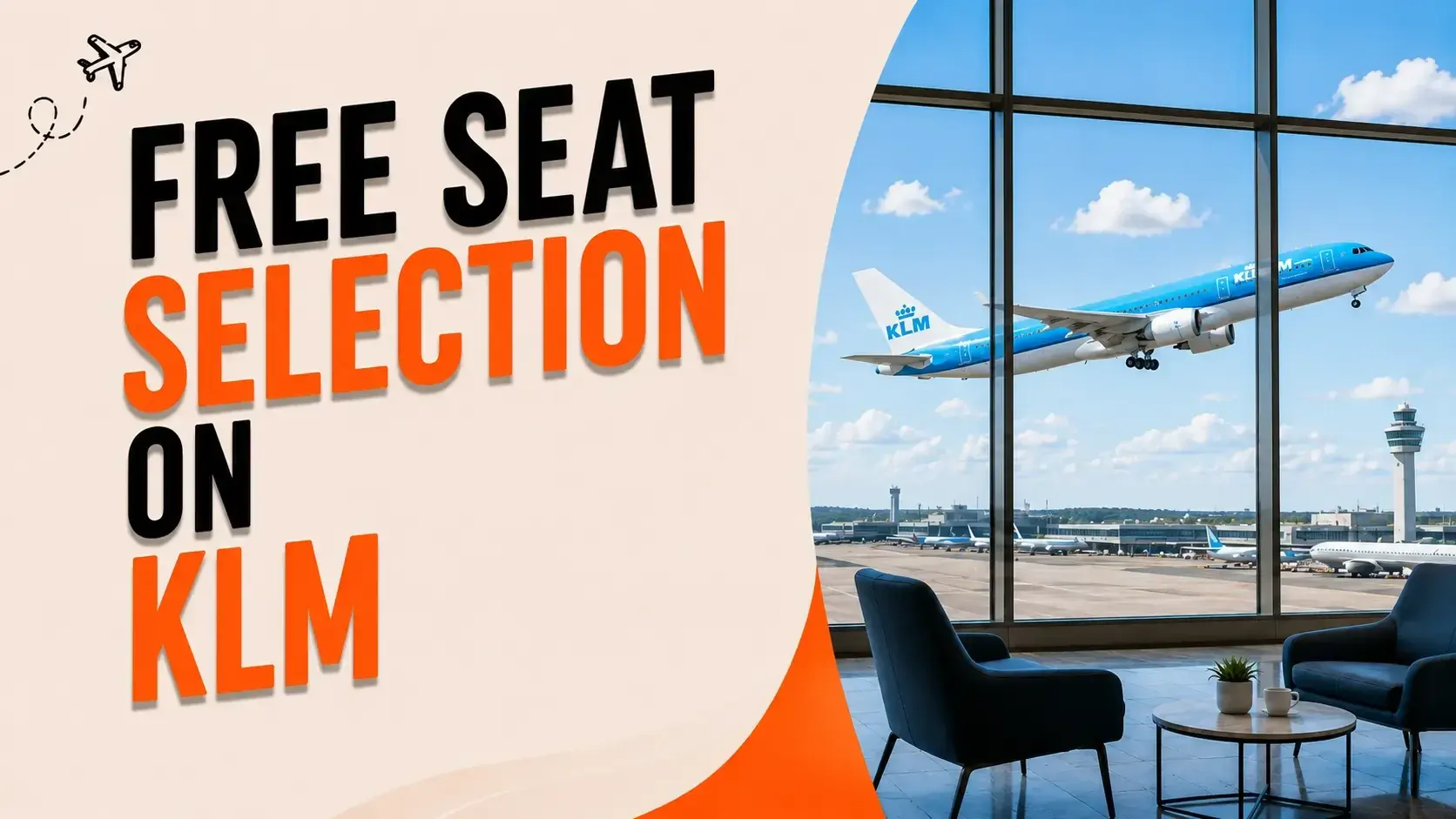 how to get free seat selection on KLM