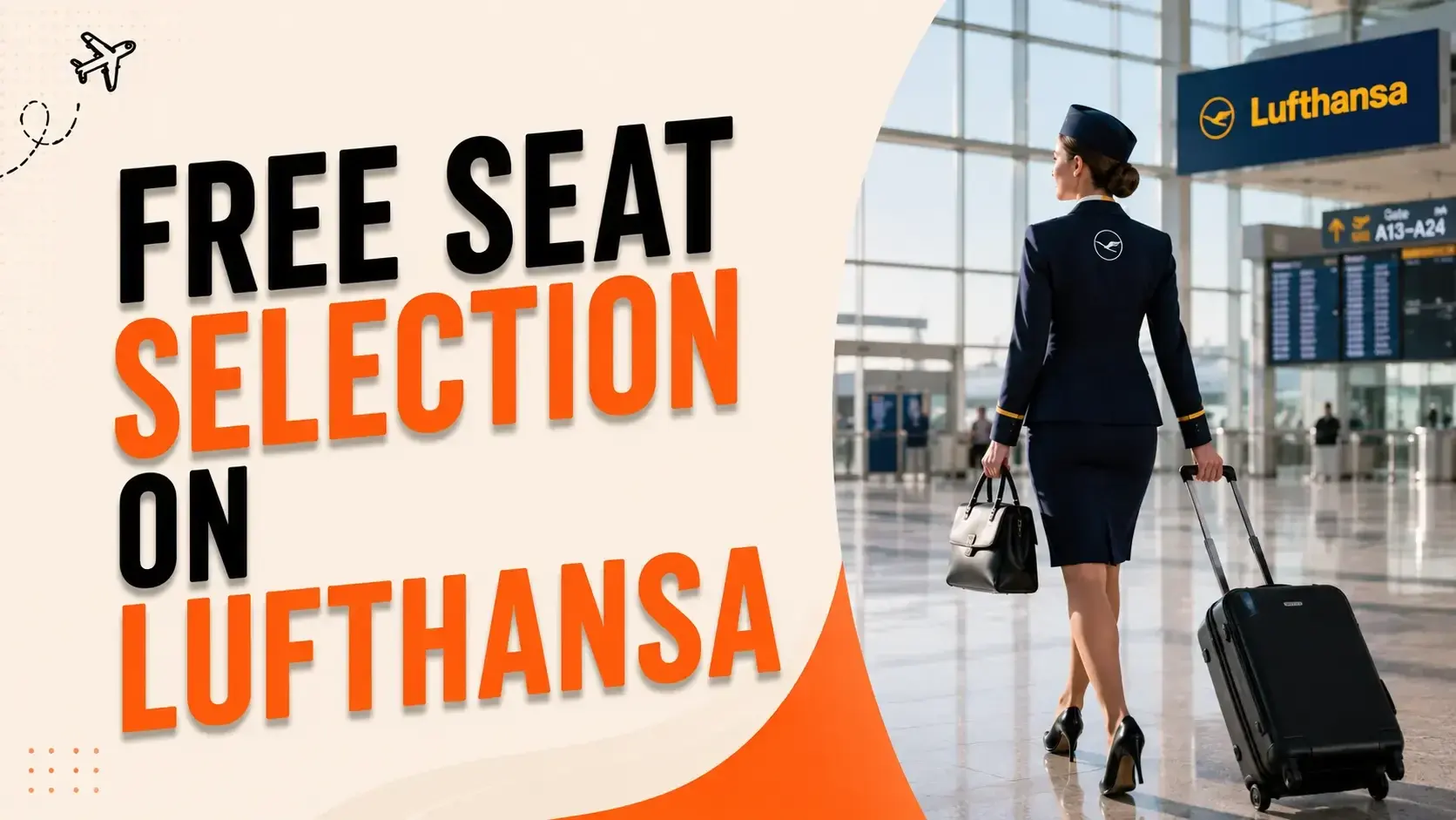 how to get free seat selection on lufthansa