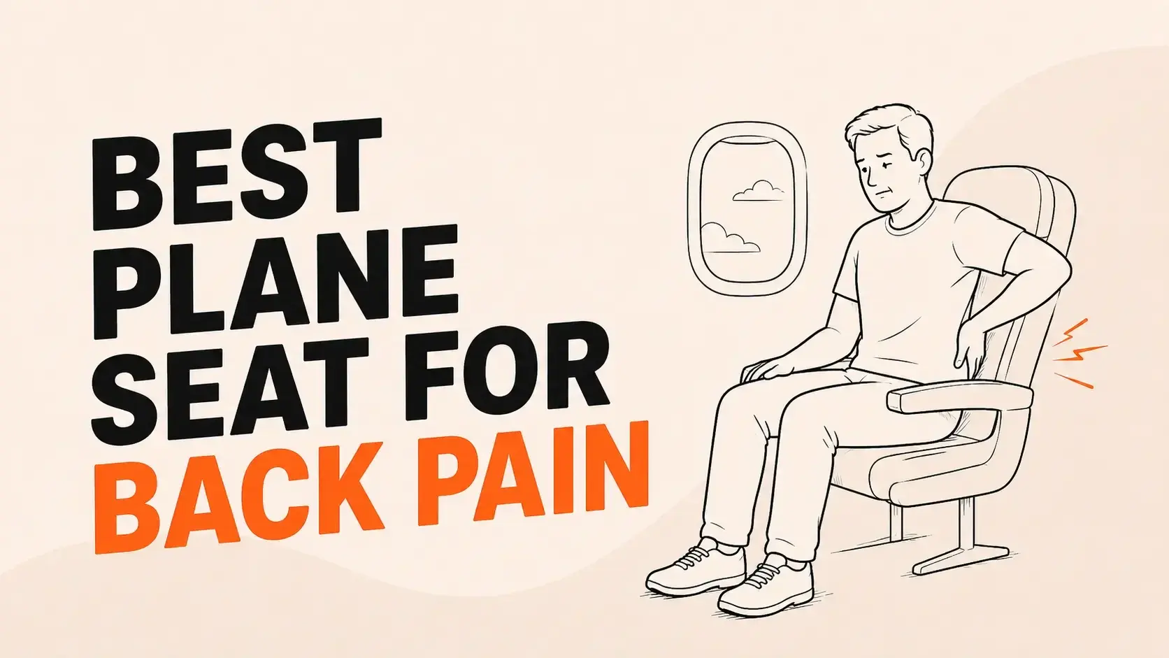 best airplane seat for back pain