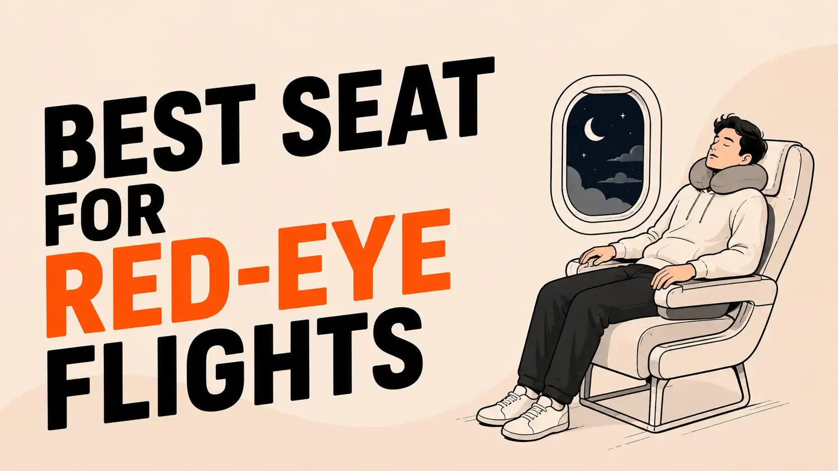 best seat for red-eye flights