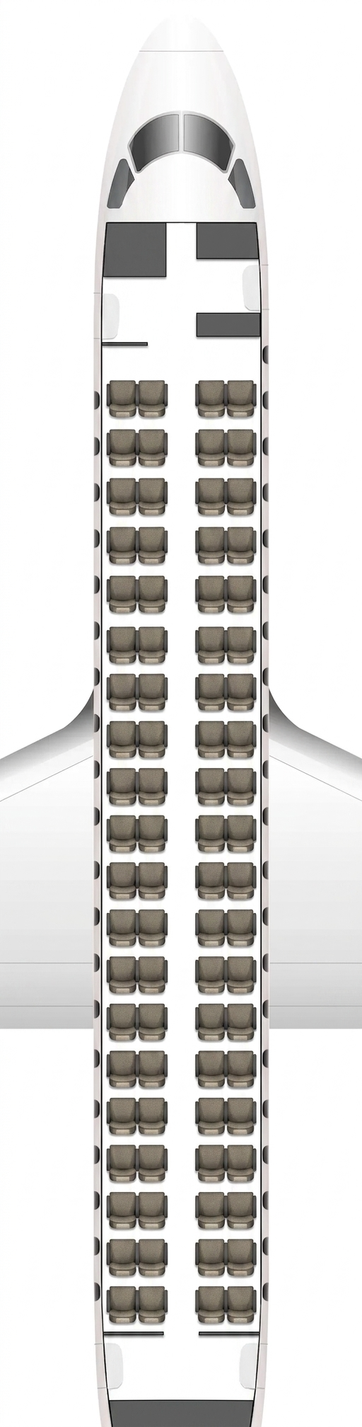 BermudAir Embraer 175 seat map preview