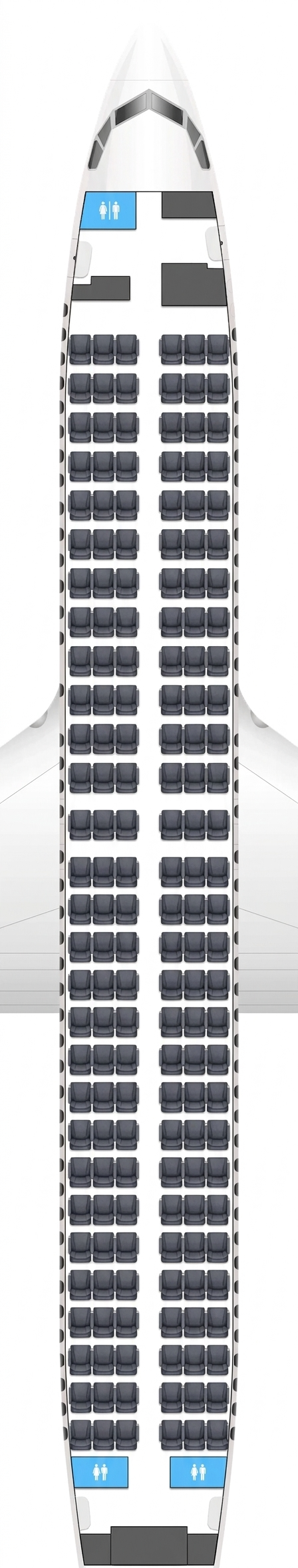 Air North Boeing 737-800 seat map preview