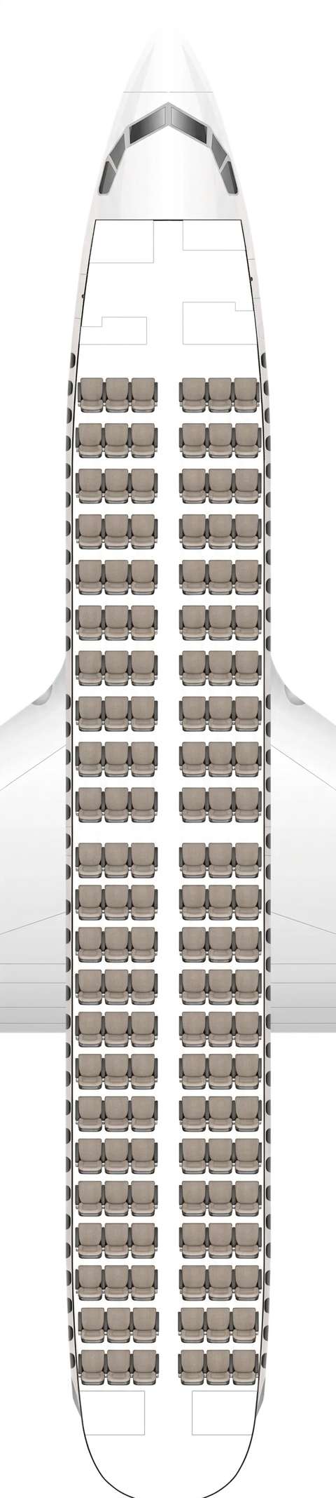 Canadian North Boeing 737-700 seat map ()