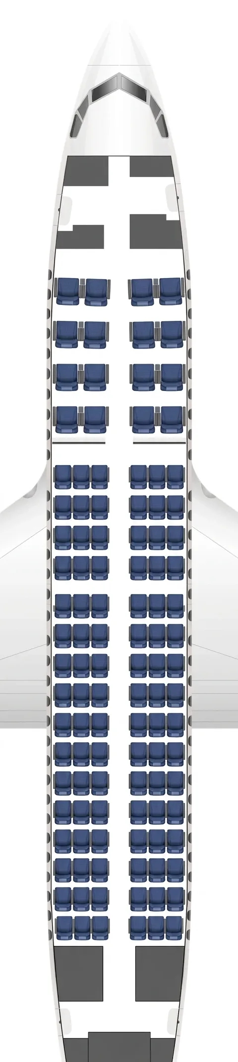 Air Algérie Boeing 737-700 seat map