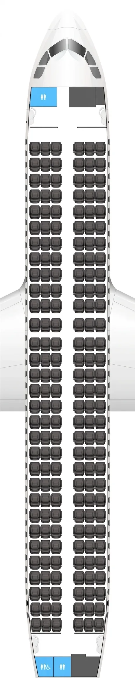 AirAsia Airbus A320neo seat map