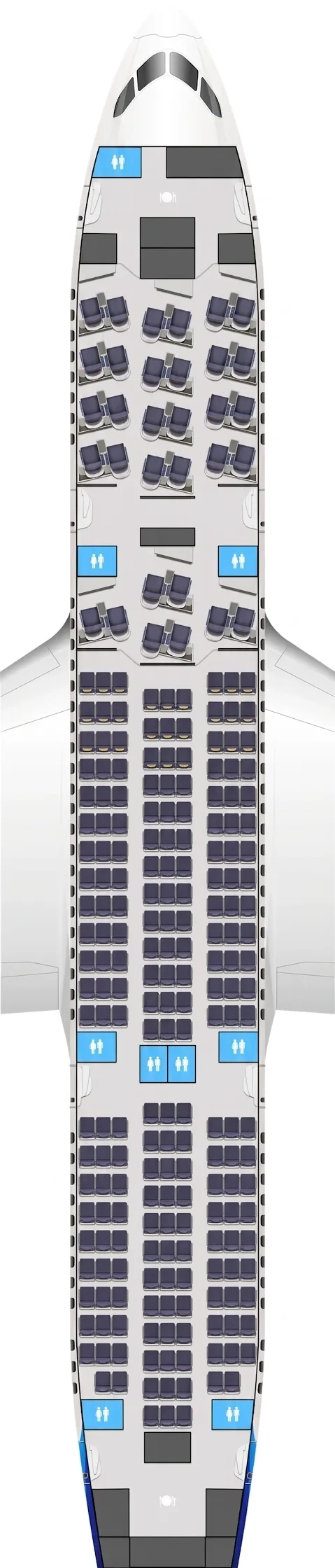 Aeroméxico Boeing 787-8 seat map
