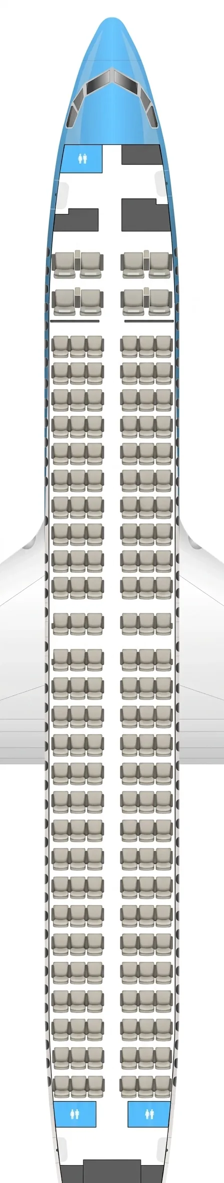 Aerolíneas Argentinas Boeing 737 MAX 8 seat map