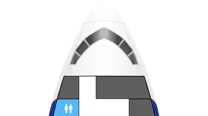 British Airways Boeing 777-200ER seat map preview