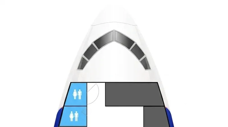 British Airways Boeing 777-200ER seat map preview