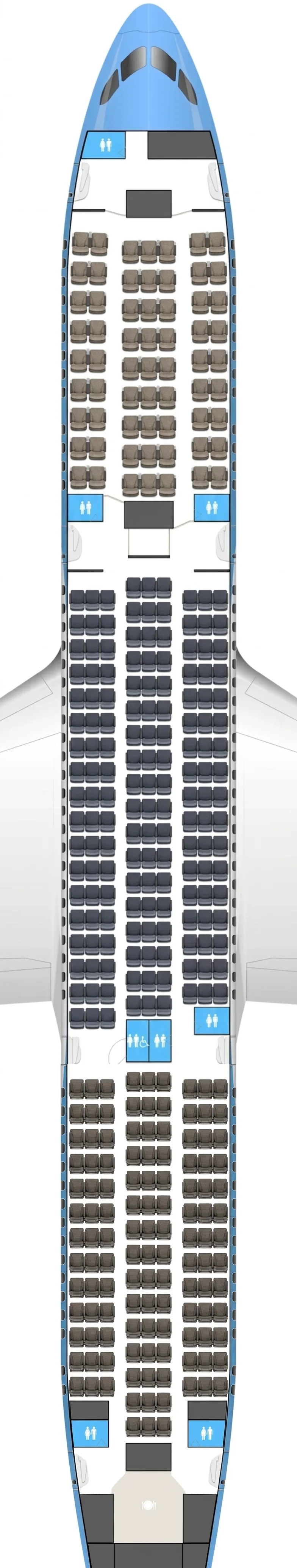 TUI Airways Boeing 787-9 seat map