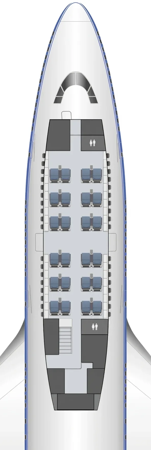 Air China Boeing 747-400 seat map