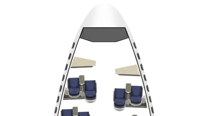 Air China Boeing 747-8 seat map preview