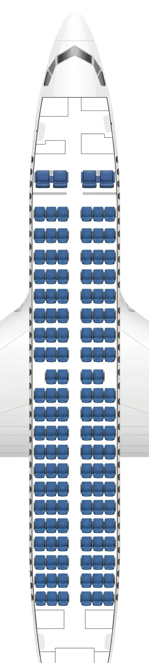 China Southern Boeing 737-700 seat map