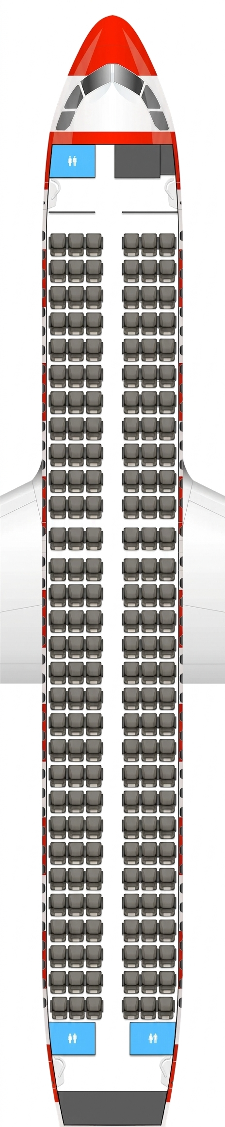 Condor Airbus A320 seat map
