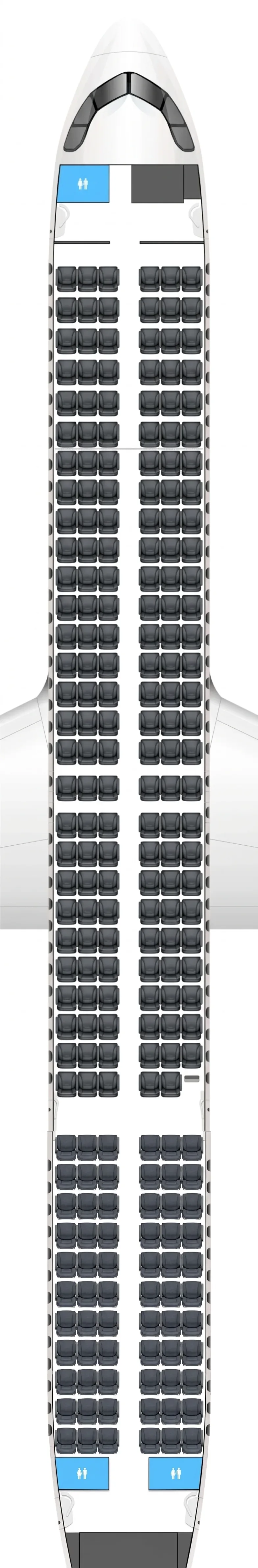 Condor Airbus A321neo seat map
