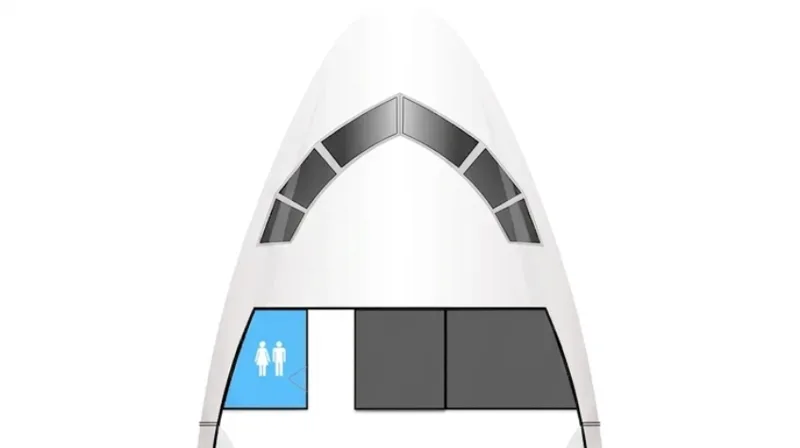 Delta Air Lines Boeing 767-400ER seat map preview