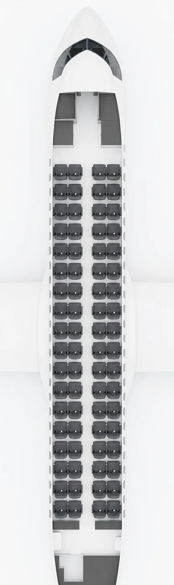 Air Haifa ATR 72-600 seat map