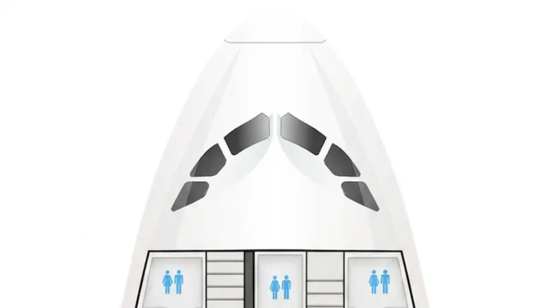Emirates Airbus A380-800 seat map preview