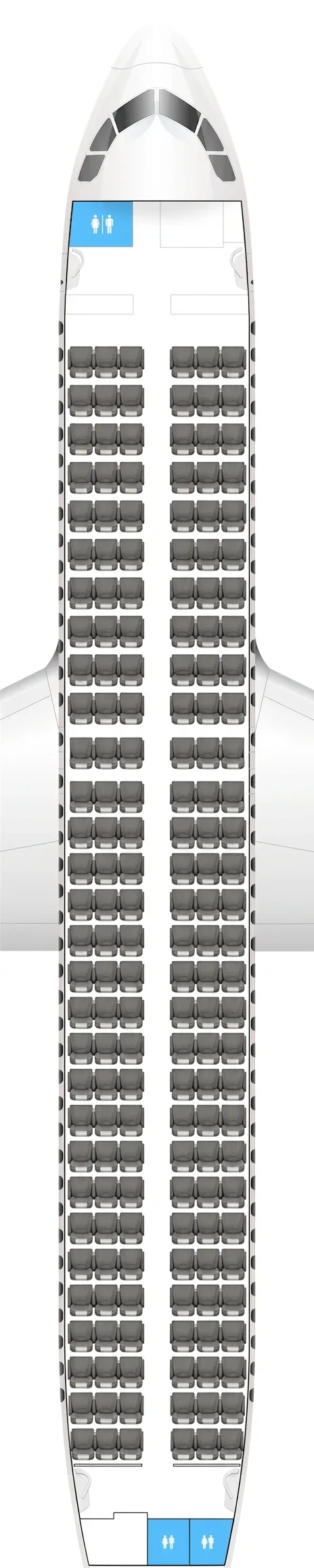 Eurowings Airbus A320 seat map