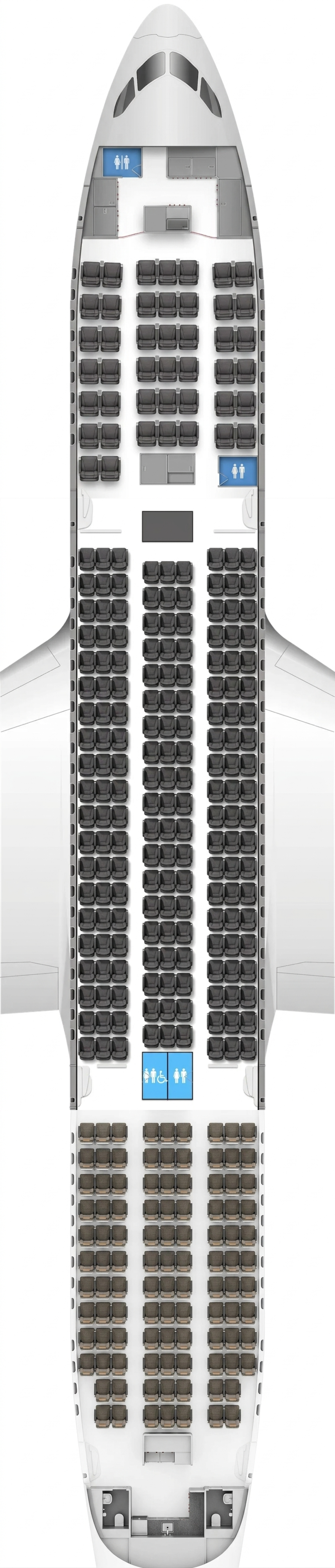 Jetstar Boeing 787-8 seat map