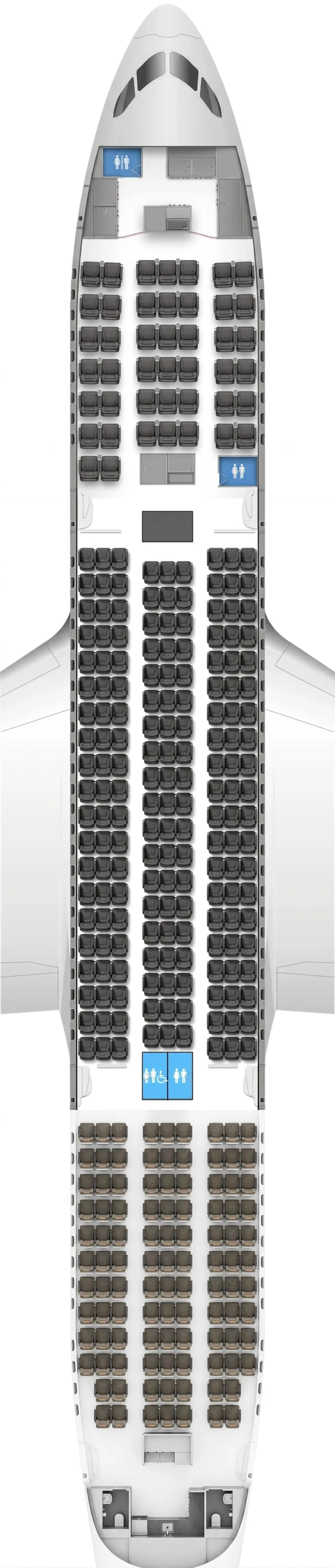 Jetstar Boeing 787-8 seat map