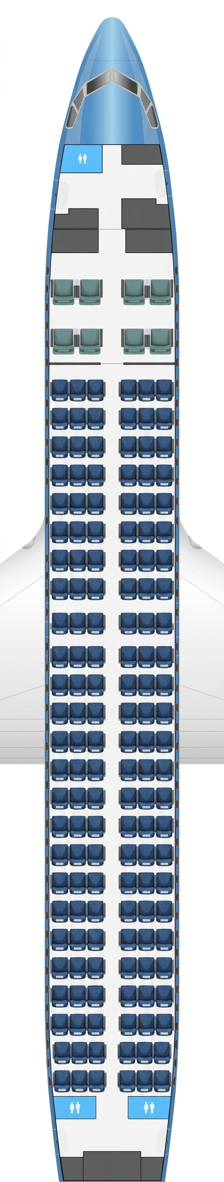 Korean Air Boeing 737-Max 8 seat map