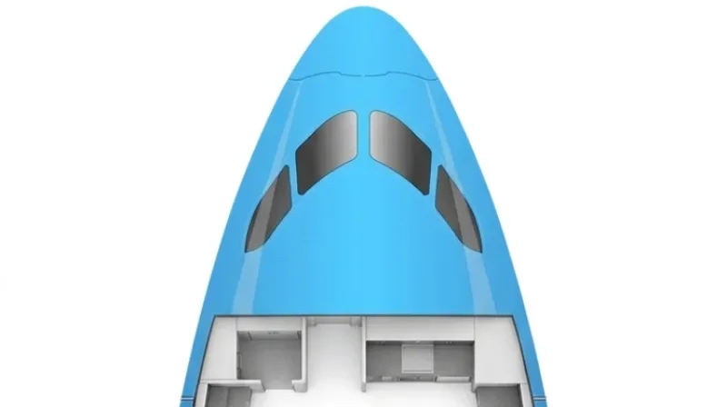 KLM Boeing 787-10 seat map preview