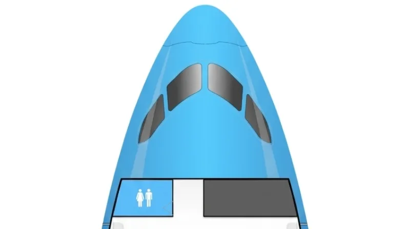 KLM Boeing 787-9 seat map preview