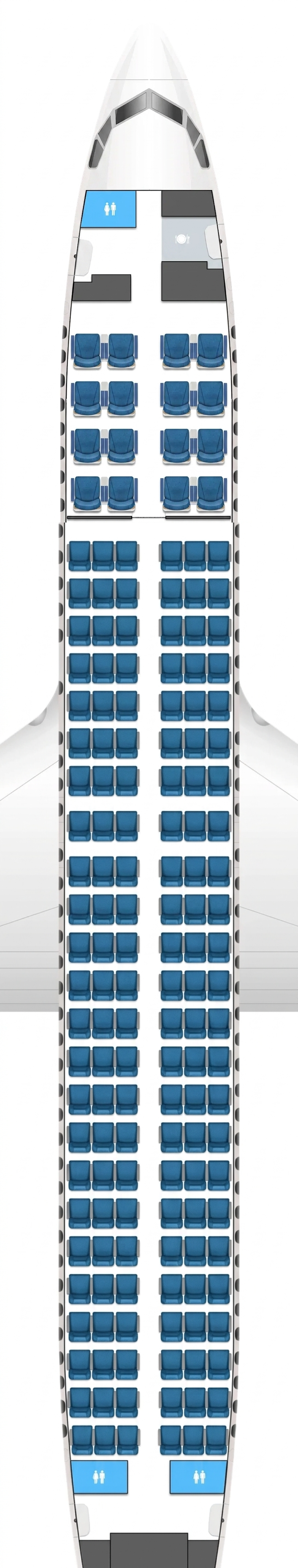 Cayman Airways Boeing 737-Max 8 seat map