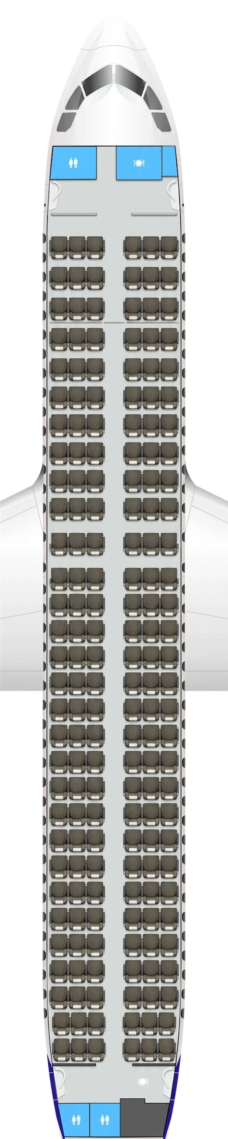 LATAM Airbus A320neo seat map