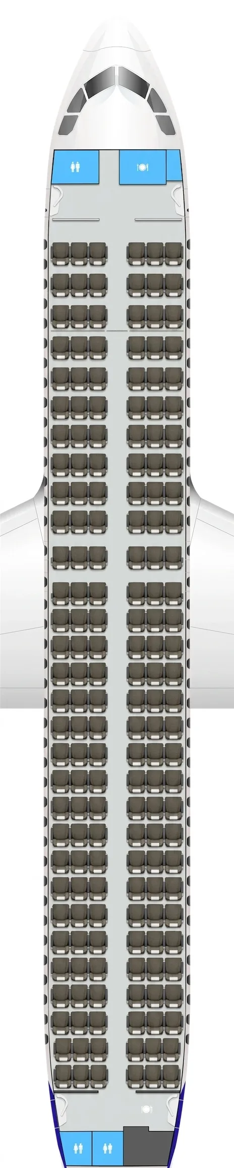 LATAM Airbus A320neo seat map
