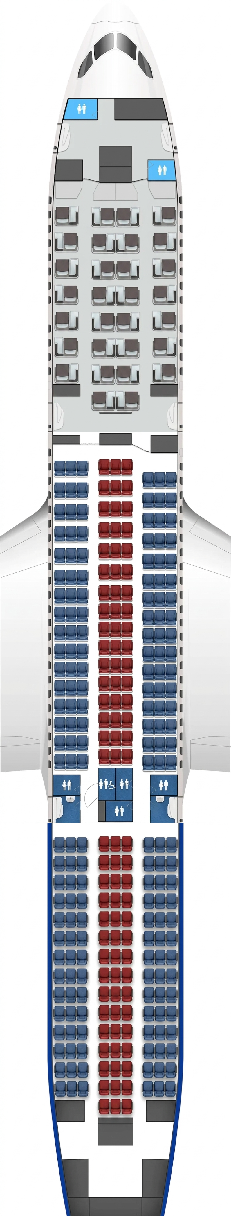 LATAM Boeing 787-9 seat map