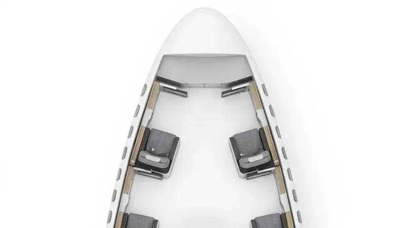 Lufthansa Boeing 747-8 seat map preview
