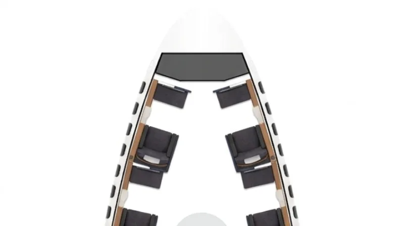 Lufthansa Boeing 747-8 seat map preview