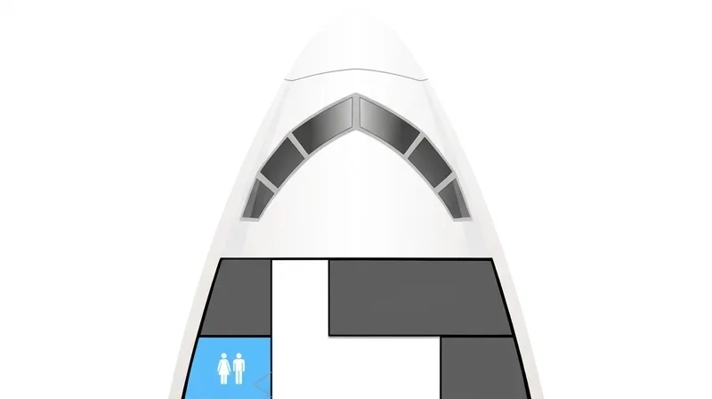 Jin Air Boeing 777-200ER seat map preview