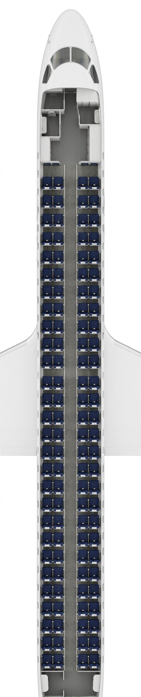 LOT Polish Airlines Embraer 195 seat map