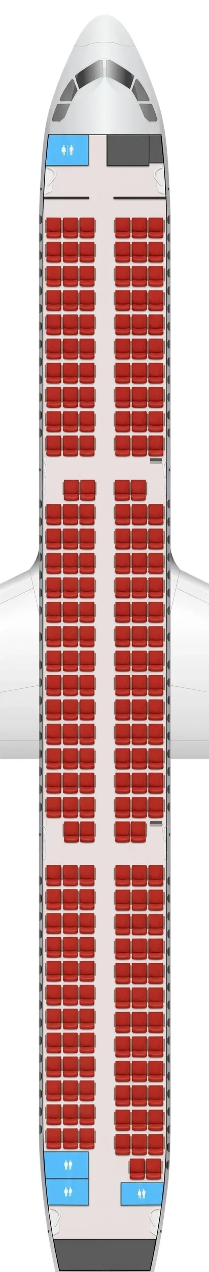 Jet2 Airbus A321 seat map