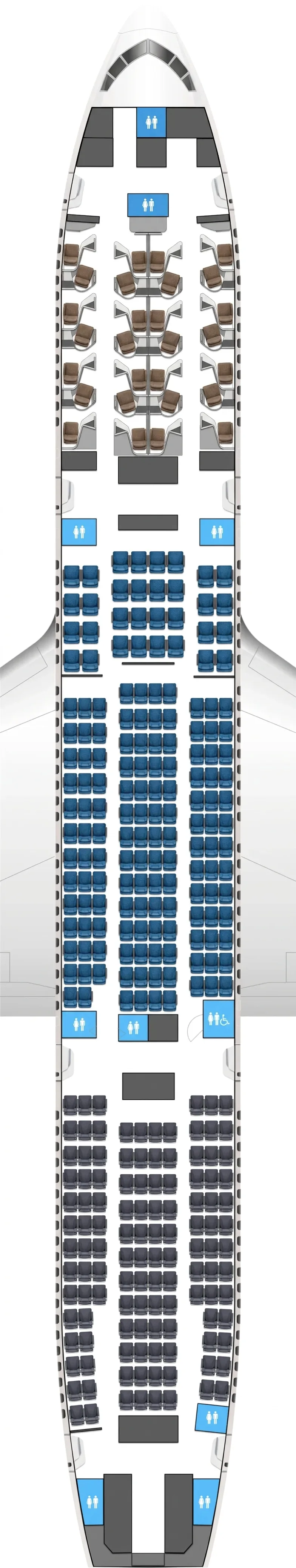 El Al Boeing 777-200ER seat map