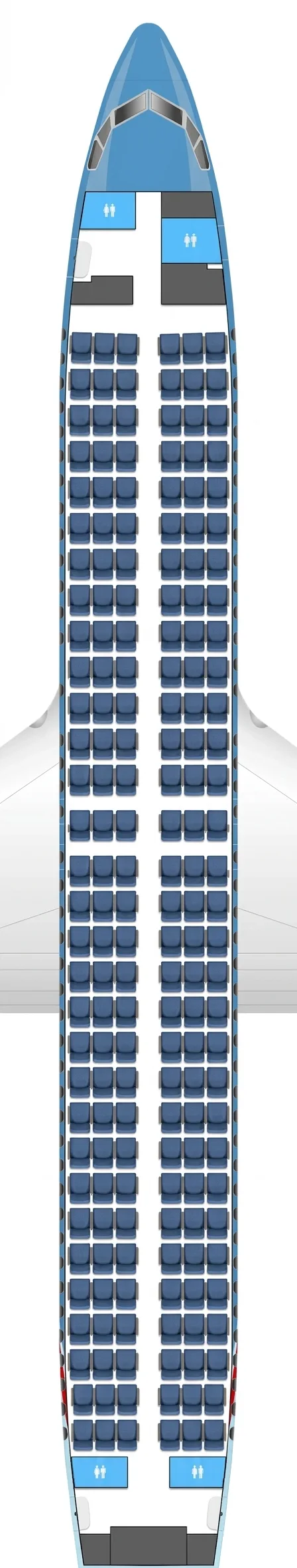 Neos Boeing 737-800 seat map