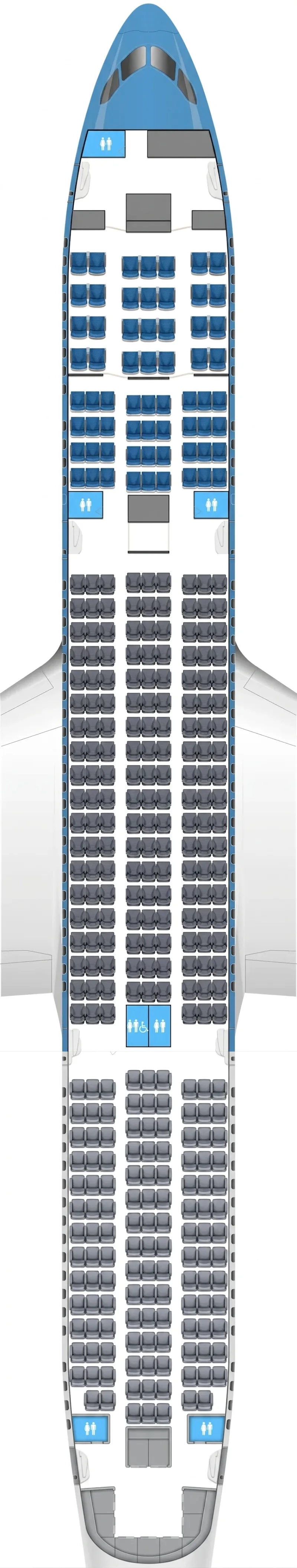 Neos Boeing 787-9 seat map