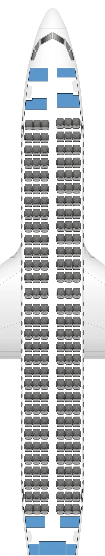 Neos Boeing 737-Max 8 seat map