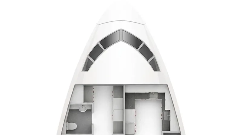Asiana Airlines Boeing 777-200ER seat map preview