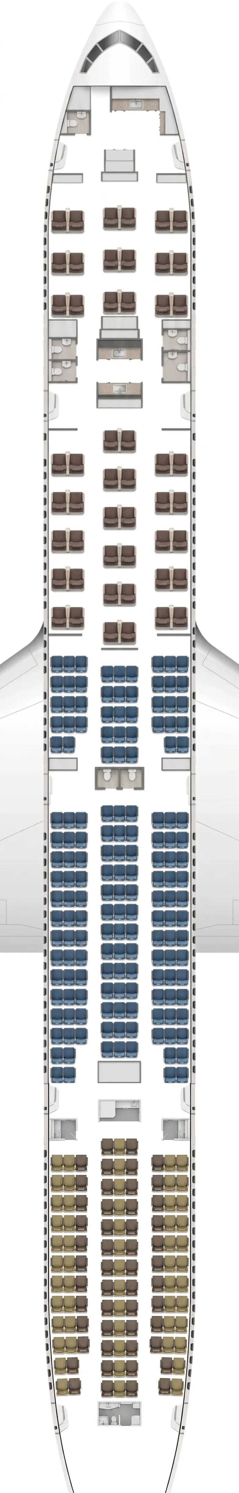 Air Peace Boeing 777-300 seat map