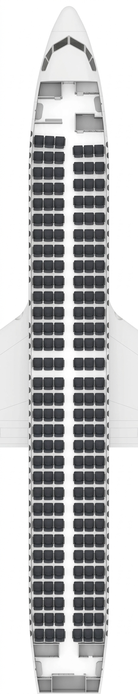 Smartwings Boeing 737-800 seat map