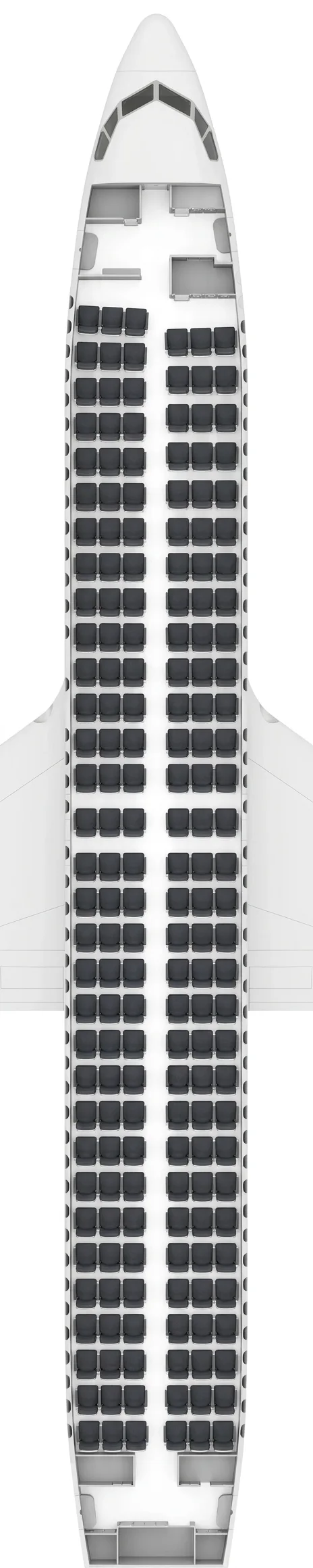 Smartwings Boeing 737-800 seat map