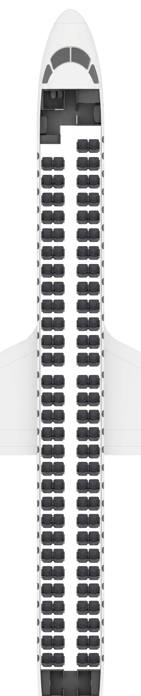 TAP Air Portugal Embraer 195 seat map
