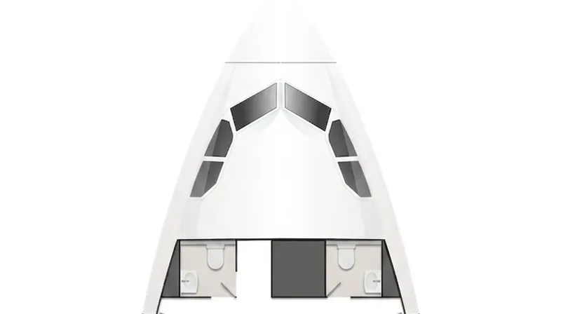 T'Way Air Airbus A330-200 seat map preview